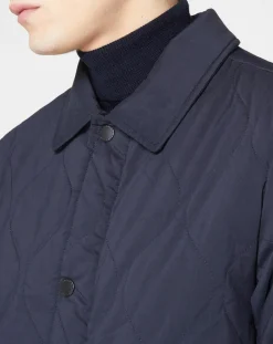 Best Scotch & Soda Veste matelassée bleu marine