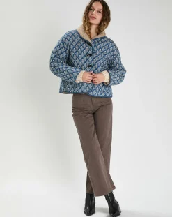 Clearance The Korner Veste matelassée Jennfier bleue