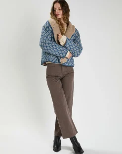 Clearance The Korner Veste matelassée Jennfier bleue