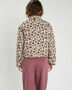 Hot The Korner Veste matelassée Marina crème