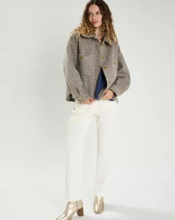 Clearance The Korner Veste Nora grise