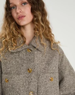 Clearance The Korner Veste Nora grise