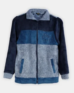 Enfant Mr Wonderful Veste polaire bleu marine/gris