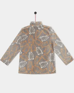 Enfant Mr Wonderful Veste polaire grise