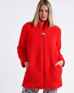 Mr Wonderful Veste polaire rouge