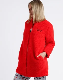 Mr Wonderful Veste polaire rouge