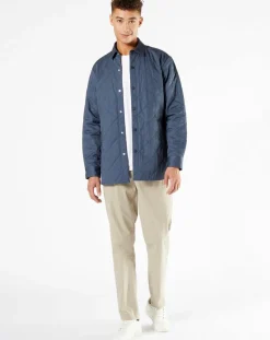 Clearance Dockers Veste Quilted Overshirt gris foncé
