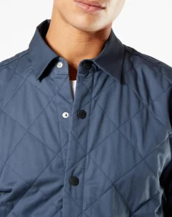 Clearance Dockers Veste Quilted Overshirt gris foncé