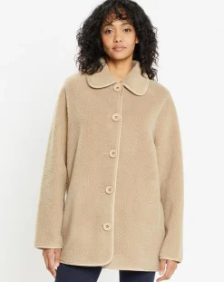 Online Lou Andrea Veste réversible en Fausse Fourrure 309 Mont sabbia