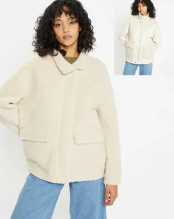 Femme Lou Andrea Veste réversible en Fausse Fourrure 301 Mont riso late