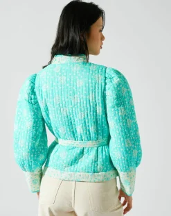 Clearance Manoush Veste réversible Marguerite bleue