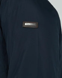 Homme Hackett London Veste Saharienne légère bleu marine