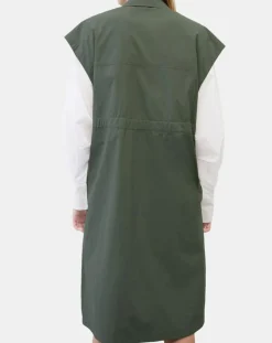 Femme Marc O'Polo Veste sans manches Maxi Explore kaki