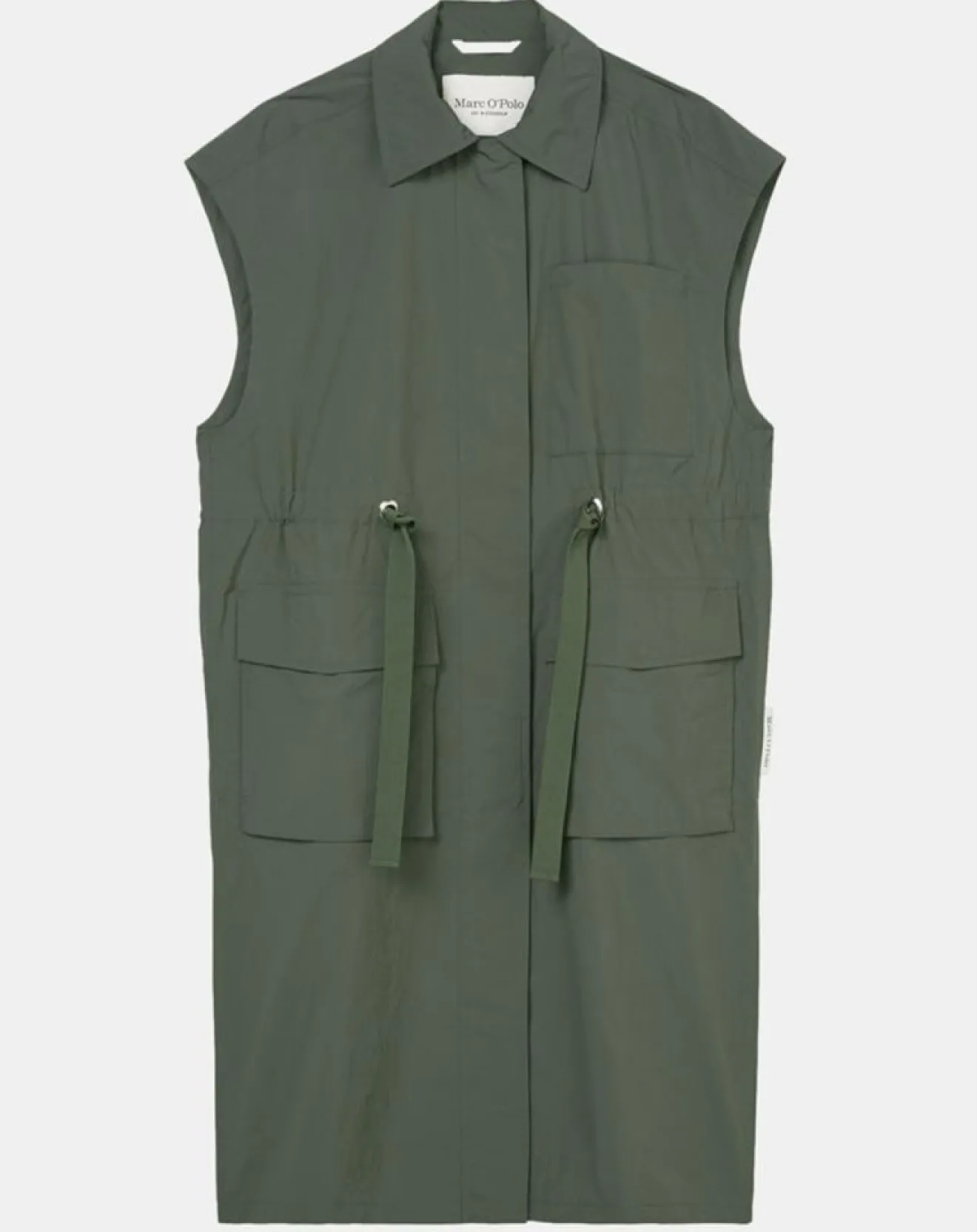 Femme Marc O'Polo Veste sans manches Maxi Explore kaki