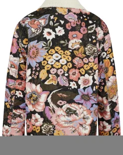 Femme Manoush Veste Sherpa Carnaby noir/multicolore