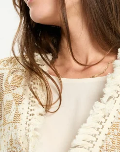 Femme Lauren Vidal Veste Store beige