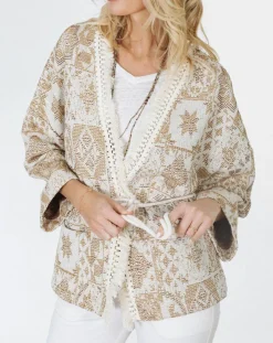 Femme Lauren Vidal Veste Store beige