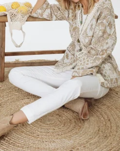 Femme Lauren Vidal Veste Store beige