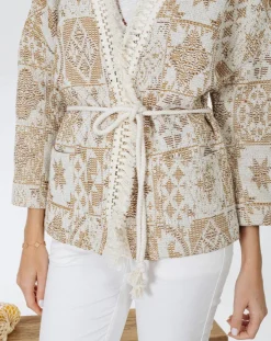 Femme Lauren Vidal Veste Store beige