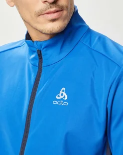 Homme Odlo Veste technique Markenes bleue
