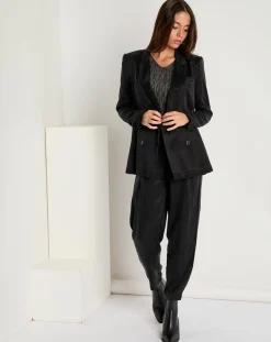 Outlet See u Soon Veste toucher doux Emma noire