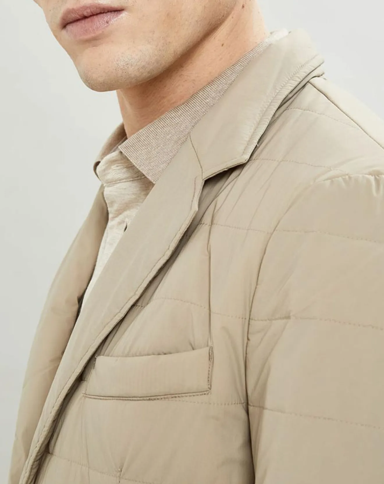 Homme Hackett London Veste Travel beige