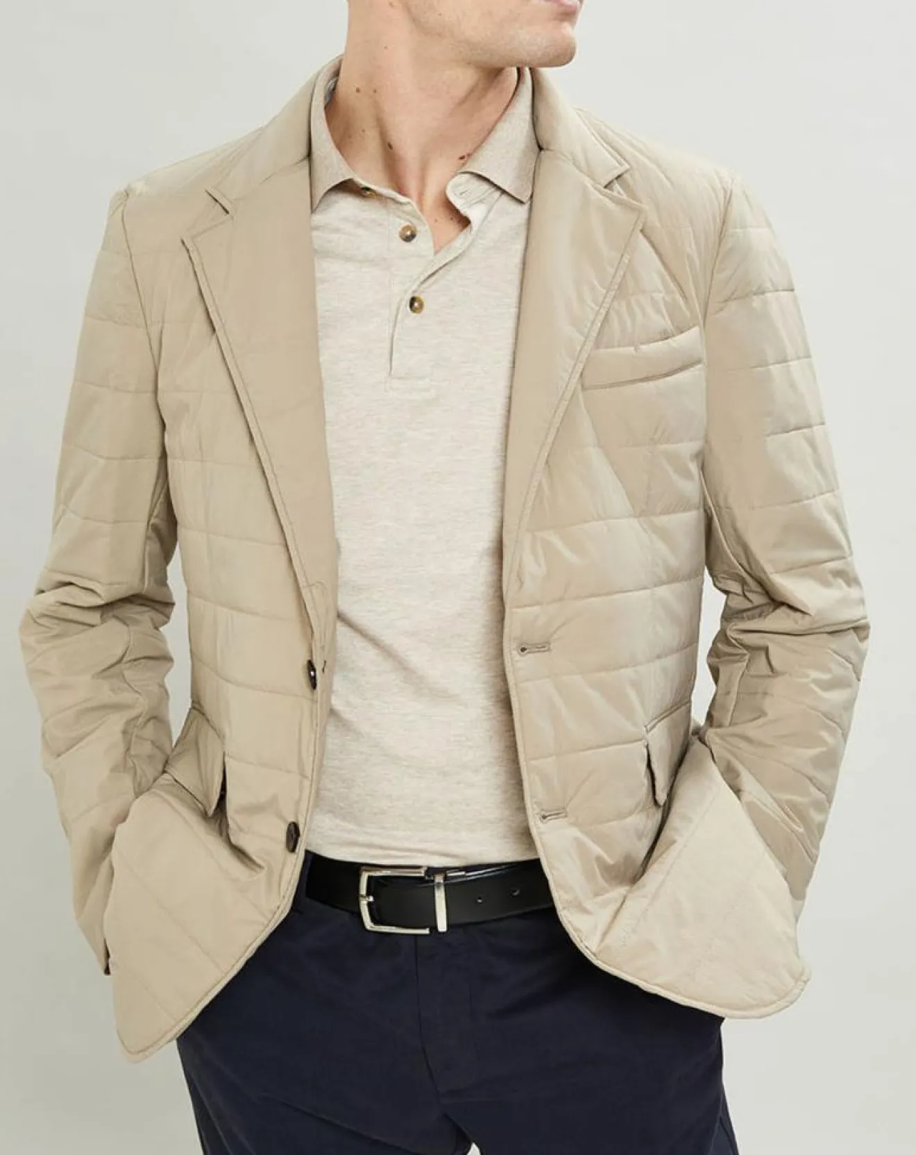 Homme Hackett London Veste Travel beige