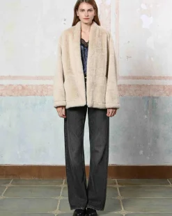 Femme See u Soon Veste Victoire beige