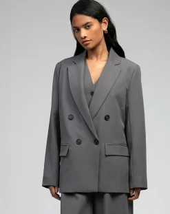 Femme An'ge Veste Zigy anthracite